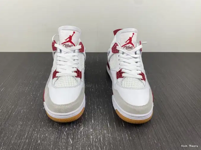 Kicked Out Shoe Store Jordan 4 Retro SB Pine Red DR5415-160 0625